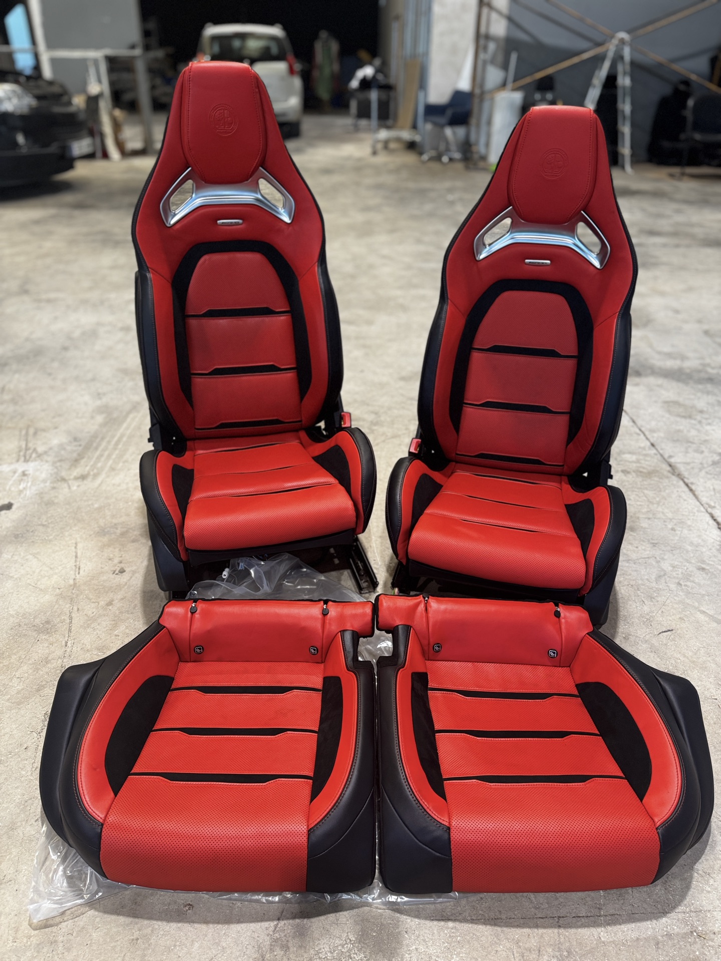 Tapizado de asientos en piel napa premium - Tapicería Corium Valencia